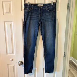 Hollister Advanced Stretch Low-Rise Skinny Jeans 15R W32 L31